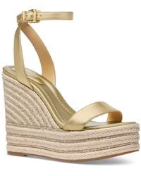 Michael Kors - Michael Leighton Espadrille Wedge Sandals - Lyst