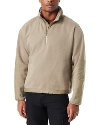 BASS OUTDOOR - Regular-fit Convertible Hood 1/4-zip Sweatshirt - Lyst