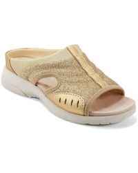 Easy Spirit - Traciee Square Toe Casual Slide Sandals - Lyst