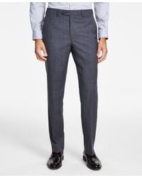 Michael Kors Men Classic-fit Wool-blend Suit Separate Pants in Brown for Men  | Lyst