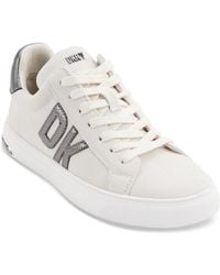 DKNY - Abeni Lace Up Low Top Sneakers - Lyst