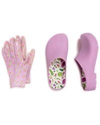Muk Luks - Garden Clog And Glove Set - Lyst
