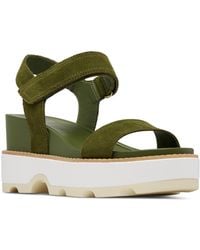 Sorel - Joanie Iv Y-strap Wedge Sandals - Lyst