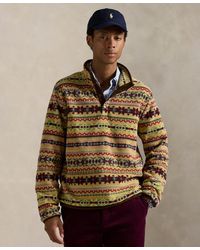 Polo Ralph Lauren - Fair Isle–inspired Fleece Pullover - Lyst