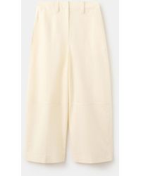 Mango - Linen Balloon Pants - Lyst