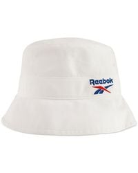 Reebok - Logo Bucket Hat - Lyst