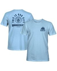 1863fc - Sky Blue Manchester City Our City Arc T-shirt - Lyst