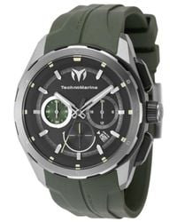 TechnoMarine - Tm-318100 Ocean Quartz Black Dial Watch - Lyst