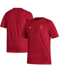 adidas - Spain National Team Crest T-shirt - Lyst