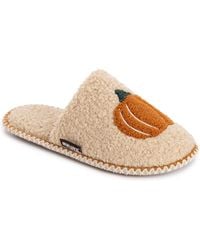 Muk Luks - Punch Needle Fall Halloween Novelty Scuff Slipper - Lyst