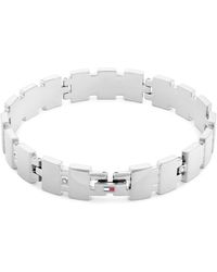 Tommy Hilfiger Crystal Link Bracelet - Metallic