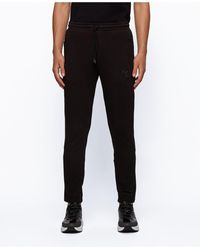 hugo boss tracksuit bottoms black