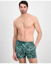 BOSS - Boss By 5" Tropical Print Swim Trunks - Lyst