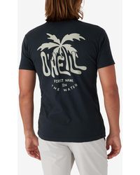 O'neill Sportswear - Mop Top Cotton T-shirt - Lyst