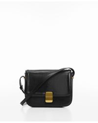 Sac tote effet croco cheap mango