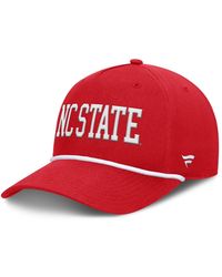 Fanatics - Nc State Wolfpack Foul Ball Rope Adjustable Hat - Lyst