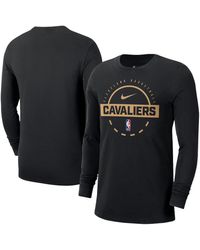 Nike - Cleveland Cavaliers Authentic Long Sleeve Practice T-shirt - Lyst