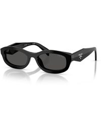 Prada - Rectangle Acetate Sunglasses Pr D24s - Lyst