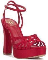 Vince Camuto - Samlee Strappy Platform Sandals - Lyst