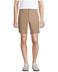 Lands' End - Straight Fit Flex Performance Chino Shorts - Lyst