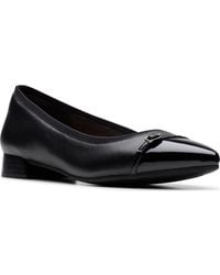 Clarks - Natalyn Dusk Slip-on Flats - Lyst