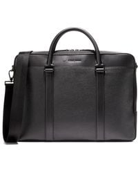 Cole Haan - Triboro Medium Leather Briefcase Bag - Lyst
