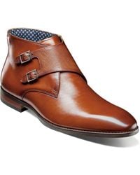 Stacy Adams - Kaius Double Monk Strap Boots - Lyst