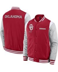 Fanatics - Oklahoma Sooners Elementsâ Elite Full-snap Jacket - Lyst