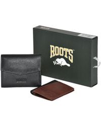 ROOTS - Medium Ladies Wallet - Lyst
