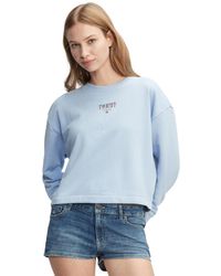 Tommy Hilfiger - Relaxed-fit Essential Logo Crewneck Sweater - Lyst