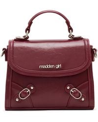 Madden Girl - Lilithc Crinkle Top Handle Satchel Bag - Lyst