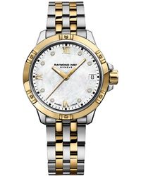 Raymond Weil - Swiss Tango Diamond-accent Stainless Steel Bracelet Watch 30mm - Lyst