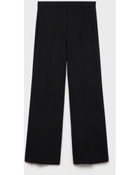 Mango - Straight Mid-rise Suit Pants - Lyst