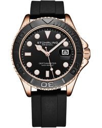 Stuhrling - Depthmaster 4072 Men S Quartz Diver Watch – 42mm - Lyst