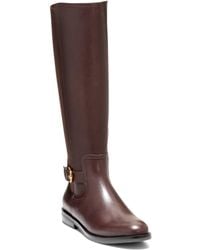 Cole Haan - Celestina Block Heel Riding Boots - Lyst