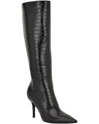 Guess - Gressa Tall Pointed Toe Stiletto Boots Regular Wide Calf - Lyst