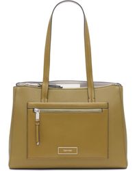 Calvin Klein - Hadley Colorblocked Large Triple Compartment Tote - Lyst