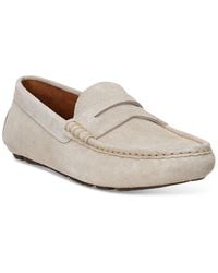 Polo Ralph Lauren - Suede Slip-on Penny Driving Loafers - Lyst