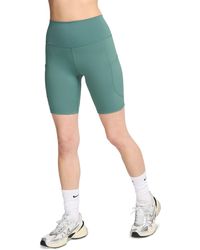 Nike - One High-waisted Side-pocket Bike Shorts - Lyst