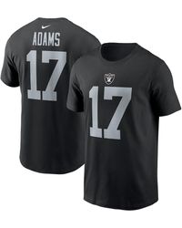Nike - Davante Adams Las Vegas Raiders Player Name And Number T-shirt - Lyst