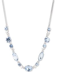 Givenchy - Crystal Frontal Necklace - Lyst