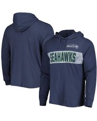 '47 - College Distressed Seattle Seahawks Field Franklin Hooded Long Sleeve T-shirt - Lyst