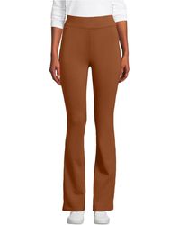 Lands' End - Petite Starfish High Rise Pull On Flare Pocket Pants - Lyst