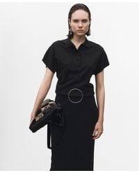 Mango - Wool-blend Polo-neck Sweater - Lyst
