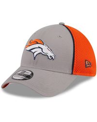 KTZ - Denver Broncos Pipe 39thirty Flex Hat - Lyst