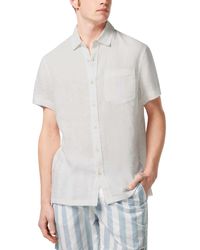 Scotch & Soda - Regular-fit Button-down Linen Shirt - Lyst