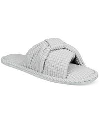Charter Club - Textured Knot-top Slippers - Lyst