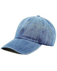Multijoy - Baseball Dad Hat Men Blank Washed Low Profile Cotton And Denim Upf 50+ Running Golf Cap Hat - Lyst