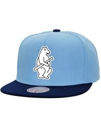 Mitchell & Ness - Chicago Cubs Cooperstown Collection Basic Flip Snapback Hat - Lyst