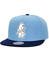 Mitchell & Ness - Chicago Cubs Cooperstown Collection Basic Flip Snapback Hat - Lyst